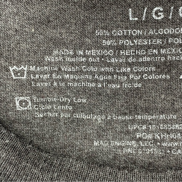 Stranger Things Dark Grey Red Logo Tee T Shirt Womens Large Casual Stretch - Picture 7 of 9